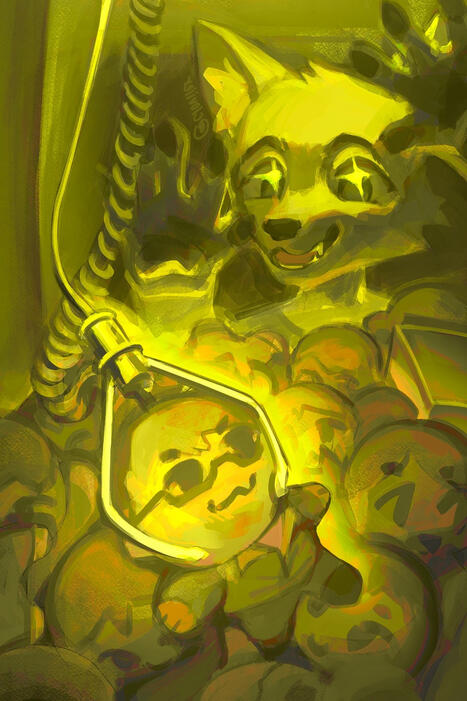 “a stroke of luck!”